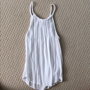 White rope tank top